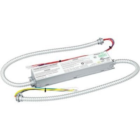 HUBBELL LIGHTING Dual-Lite PLD7M2 Emergency LED Battery, 7W Output Power, Galvanized Steel w/ Two (2) 24 conduits PLD7M2